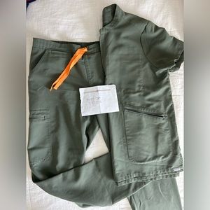 Figs Moss scrub set - Yola and Nata